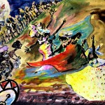 Título: Samba de Roda na Barroquinha
Coleção Semba
Técnica - Acrílico sobre Tela
Dimensões 40 x 60
Ano 2012
