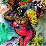 Título: Oscarlina. A Primeira Dama do Samba
Coleção Semba
Técnica - Acrílico sobre Tela
Dimensões 40 x 60
Ano 2012
