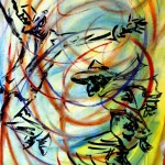 Título: João Piche e Catunga
Coleção Semba
Técnica - Acrílico sobre Tela
Dimensões 40 x 60
Acervo Casa de Cultura Tainã
Ano 2012
